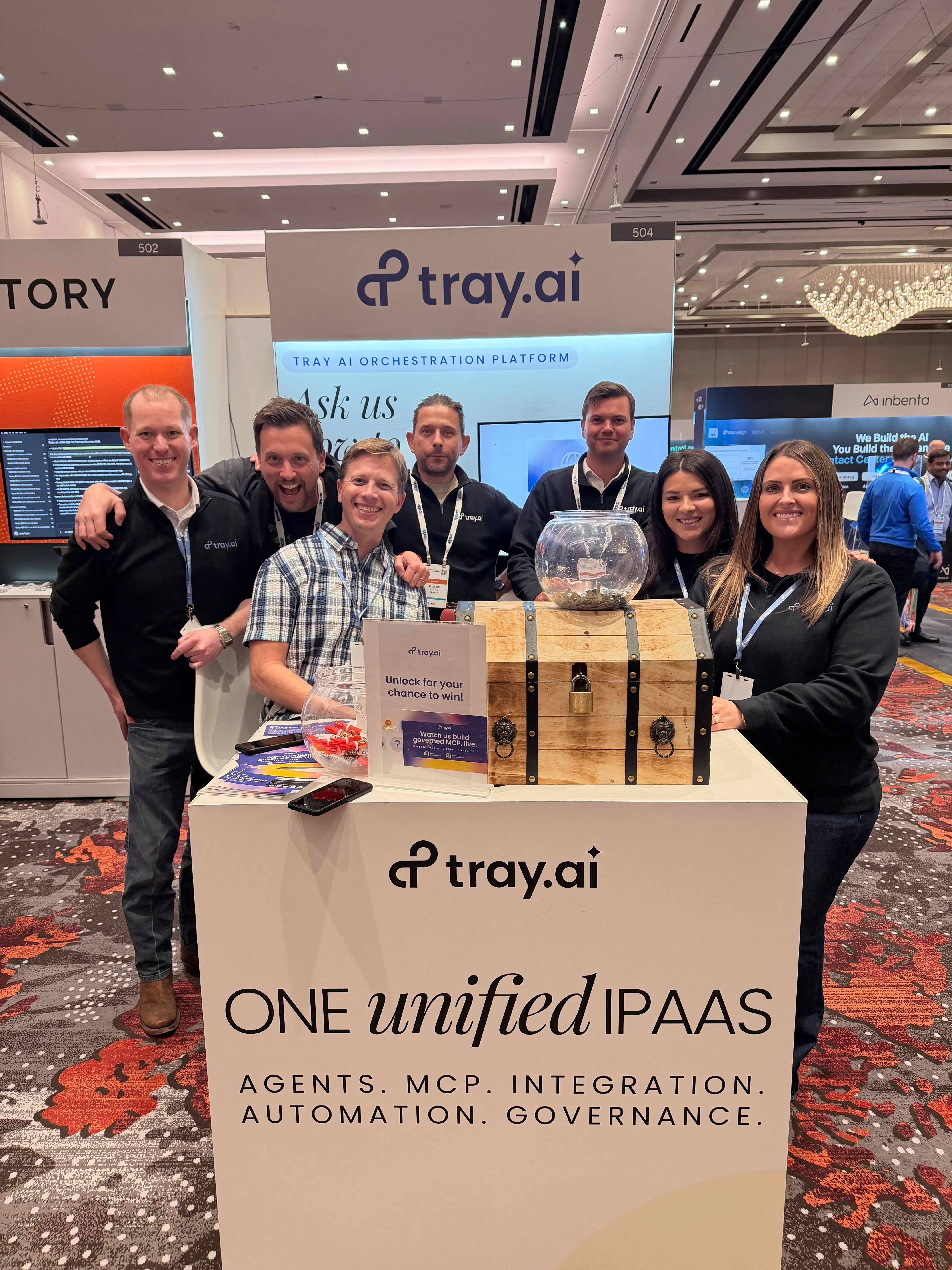 The Tray.ai team at Gartner App Summit 2026