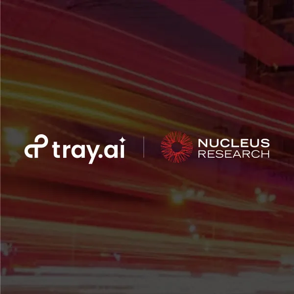 Tray named a Leader in the 2026 Nucleus iPaaS Value Matrix for seventh consecutive year