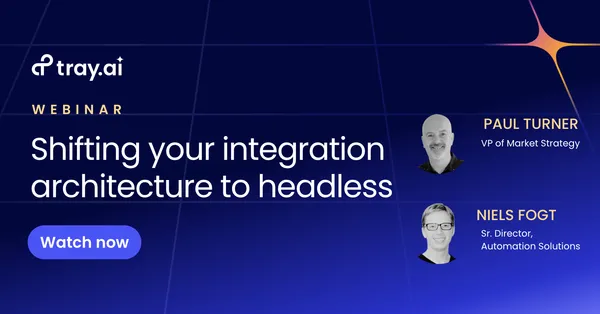 Shifting your integration architecture to headless