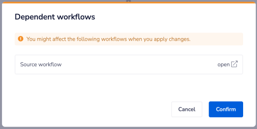 dependent-workflows-warning