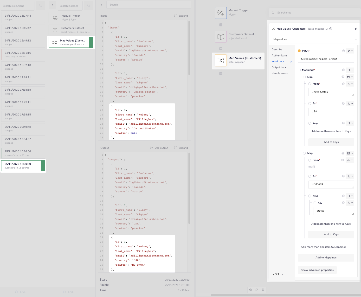 map-values-workflow-debug-panel