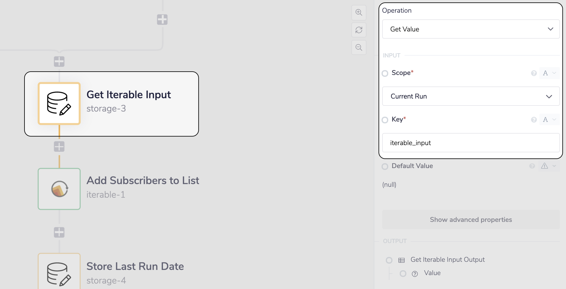 Expose the iterable_input