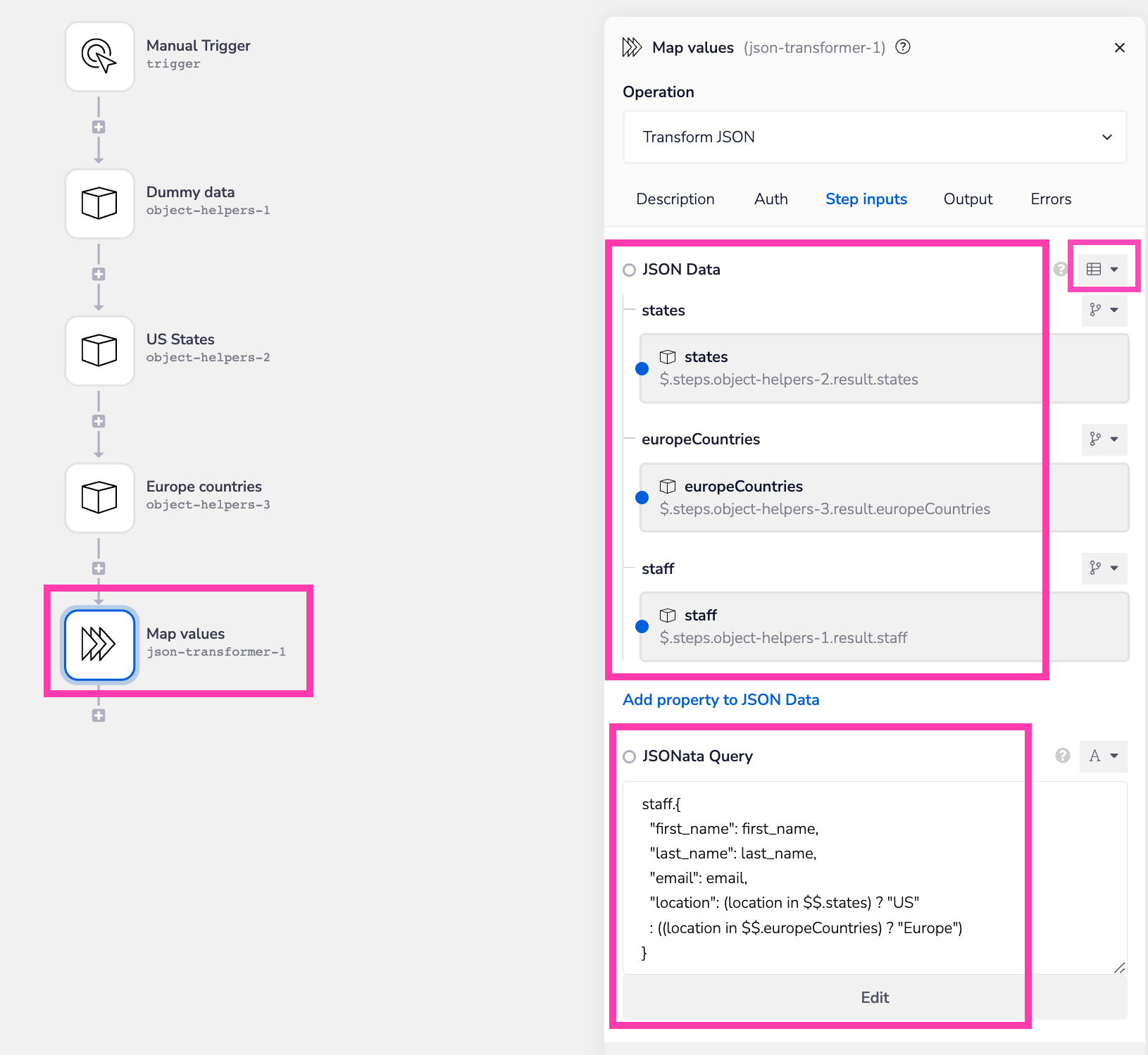 simple-map-values-jsonata-script