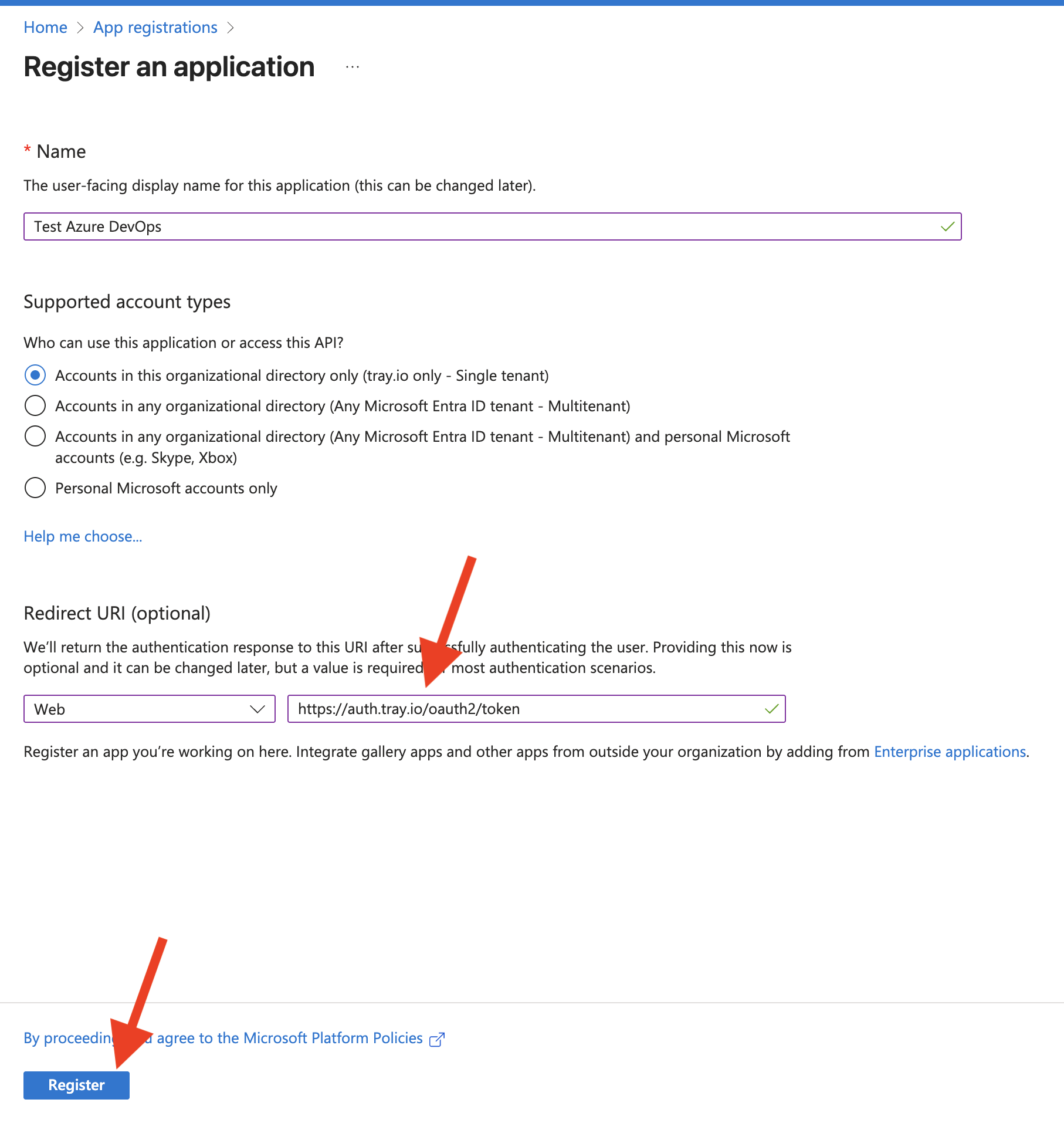 azure-devops-register