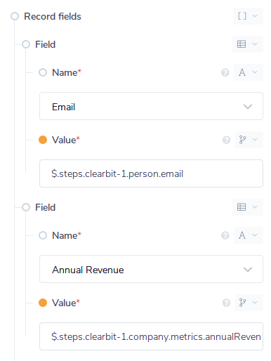 clearbit-salesforce-add-fields-jsonpaths