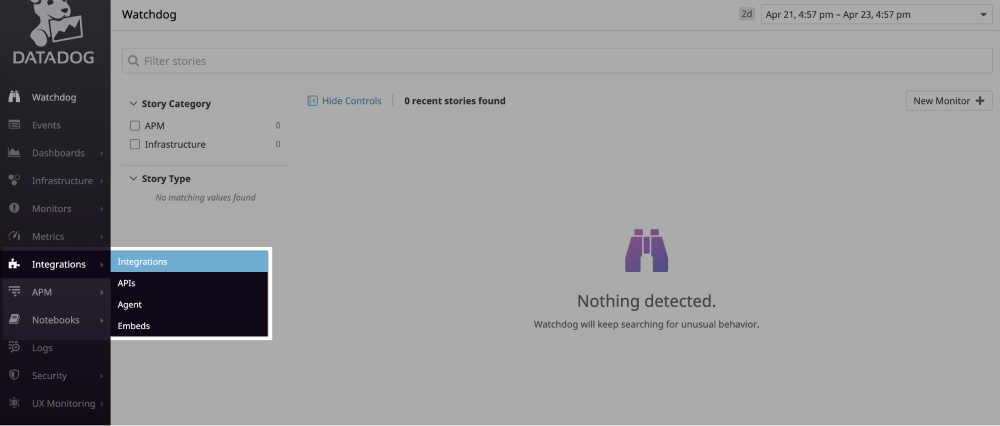 datadog-create-webhook-step-1