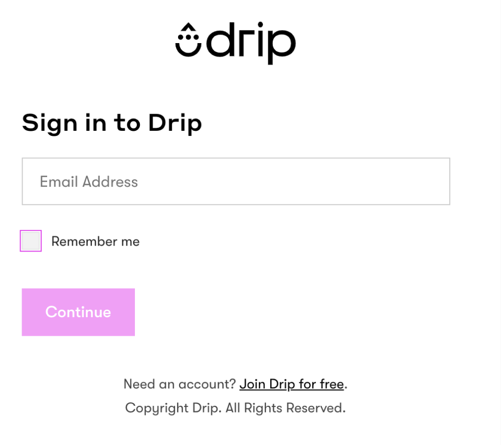 drip-acc-login