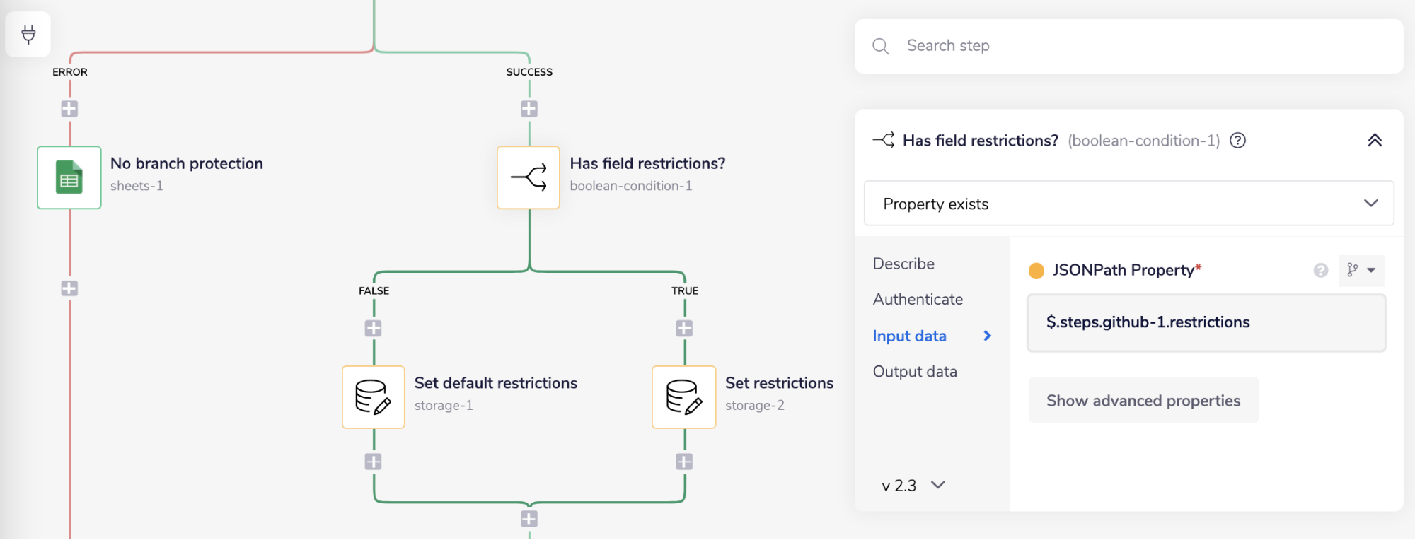 github-security-info-has-field-restrictions