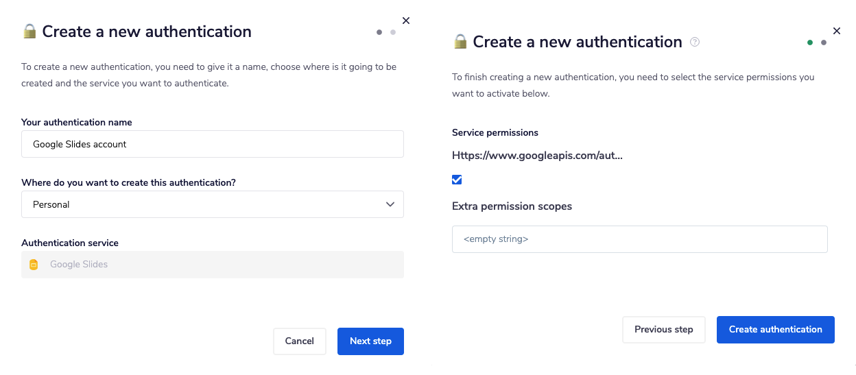 google-slides-auth-popups