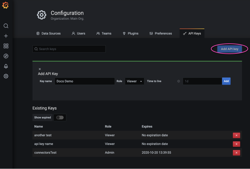 grafana-configuration