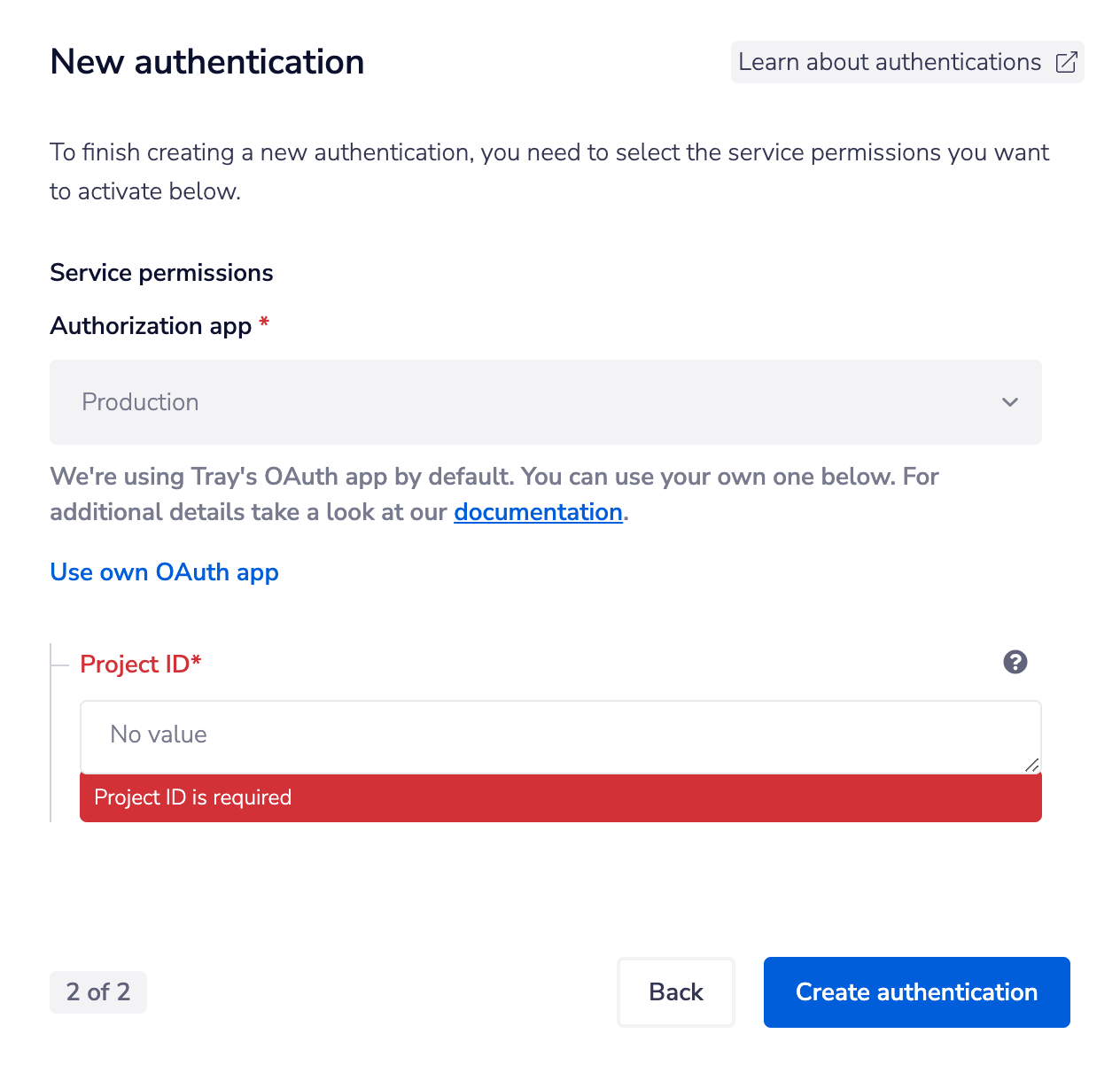Nimble authentication.