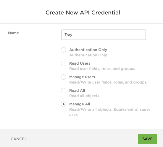 Osnelogin-new-api-credential