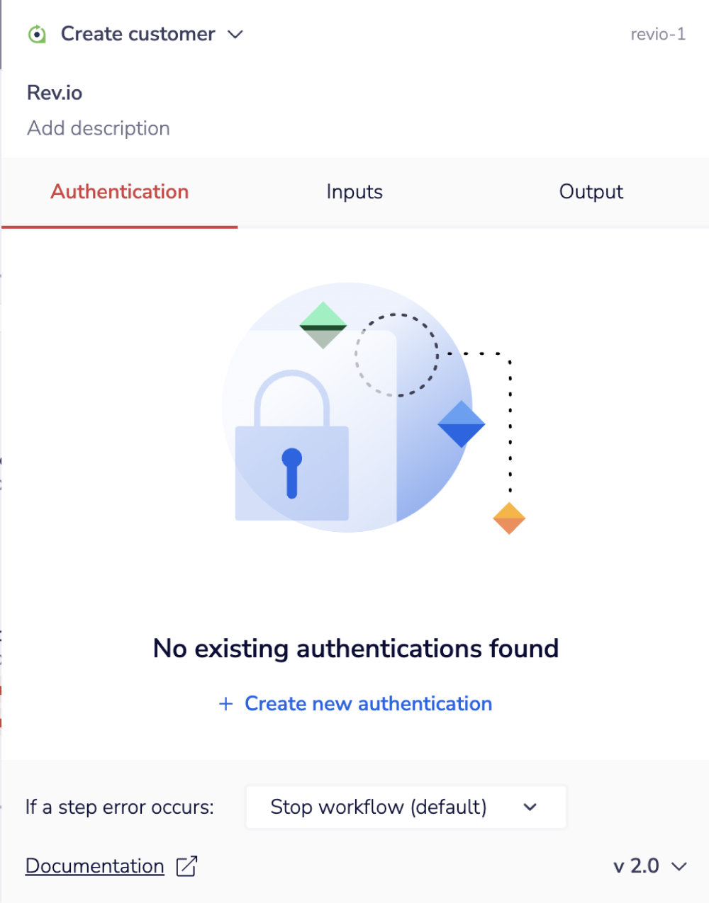 Rev.io Authentication