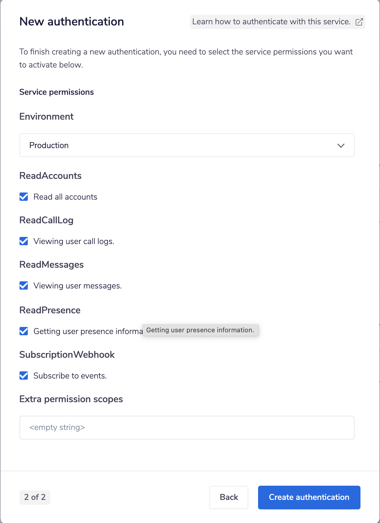 ringcentral-auth-service-permission