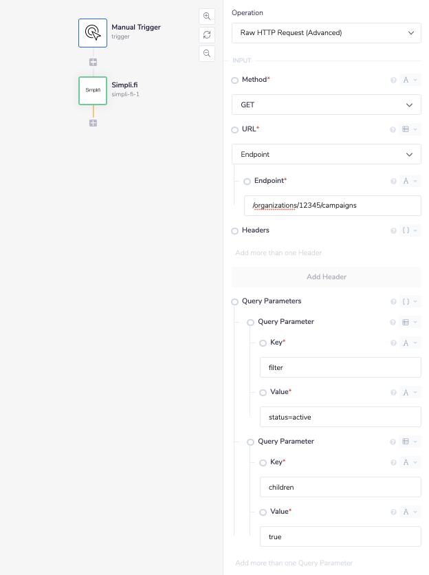 Simpli.fi raw HTTP endpoint