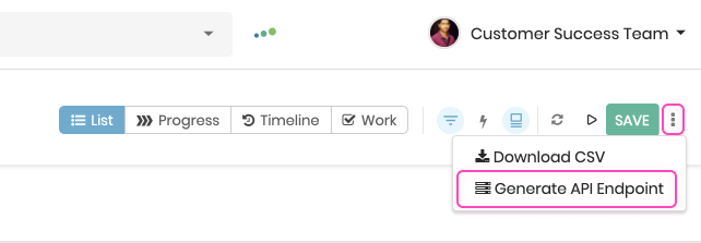 totango-generate-endpoint