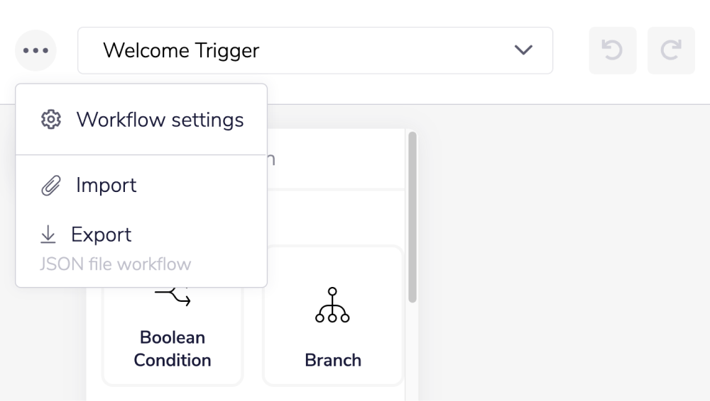 welcome-workflow-settings