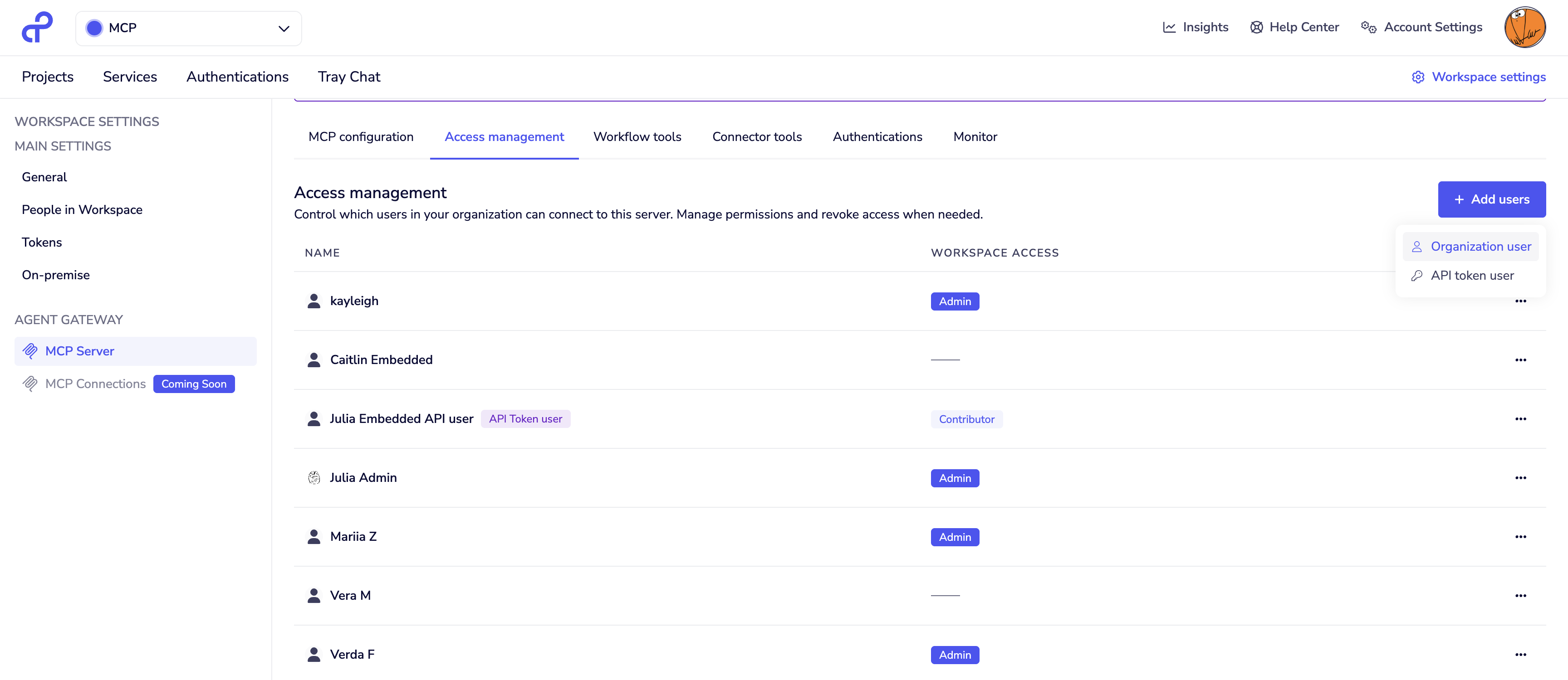 Access management