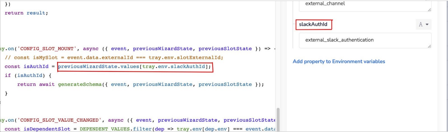 define-env-variables