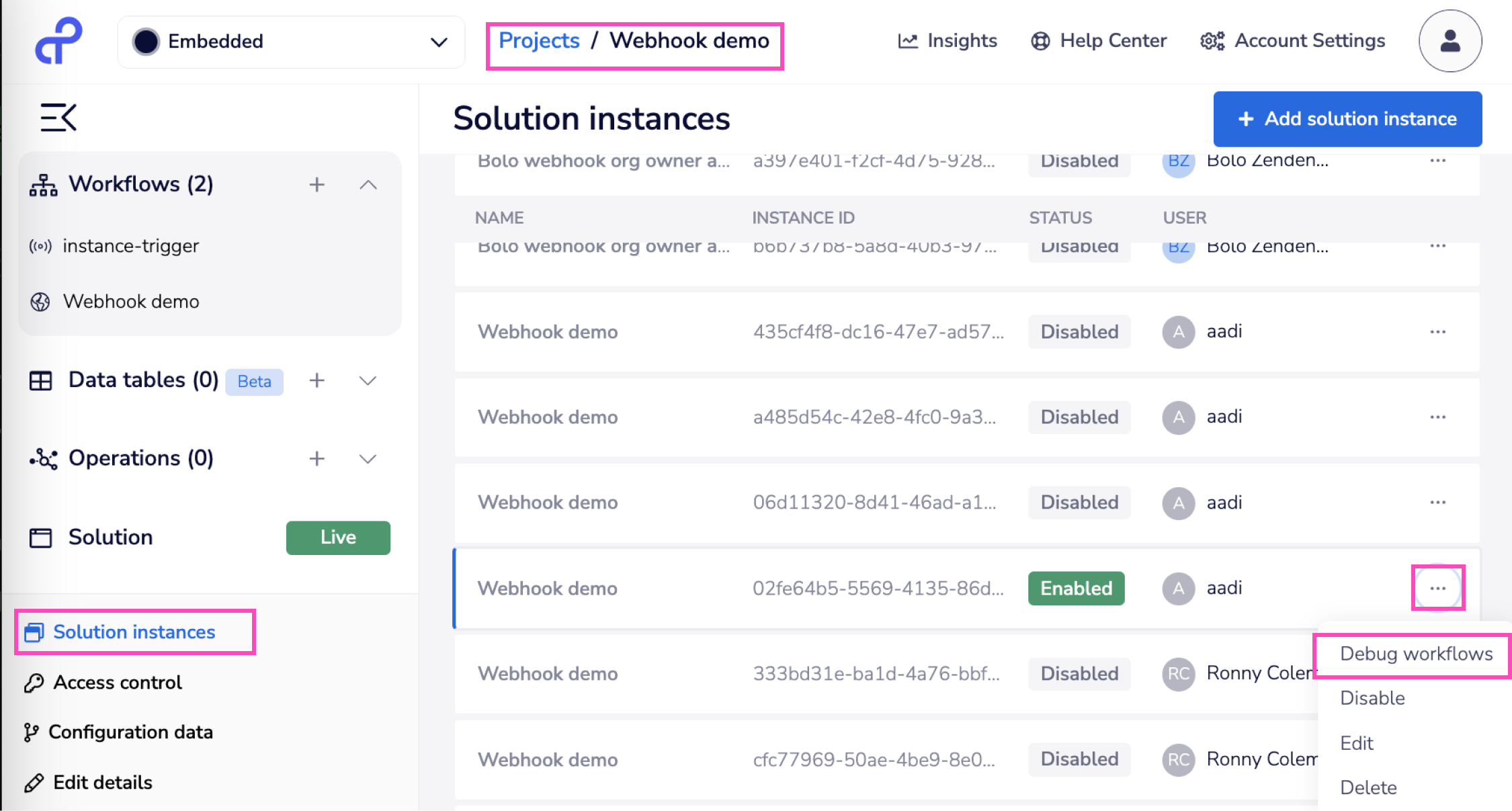 Auth-only dialog experience - Delivery methods - Tray.ai Documentation