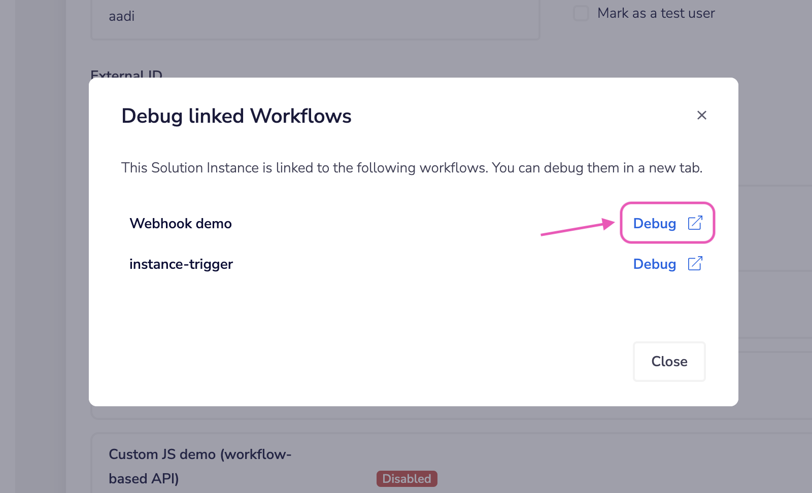 debugging insatnce 3