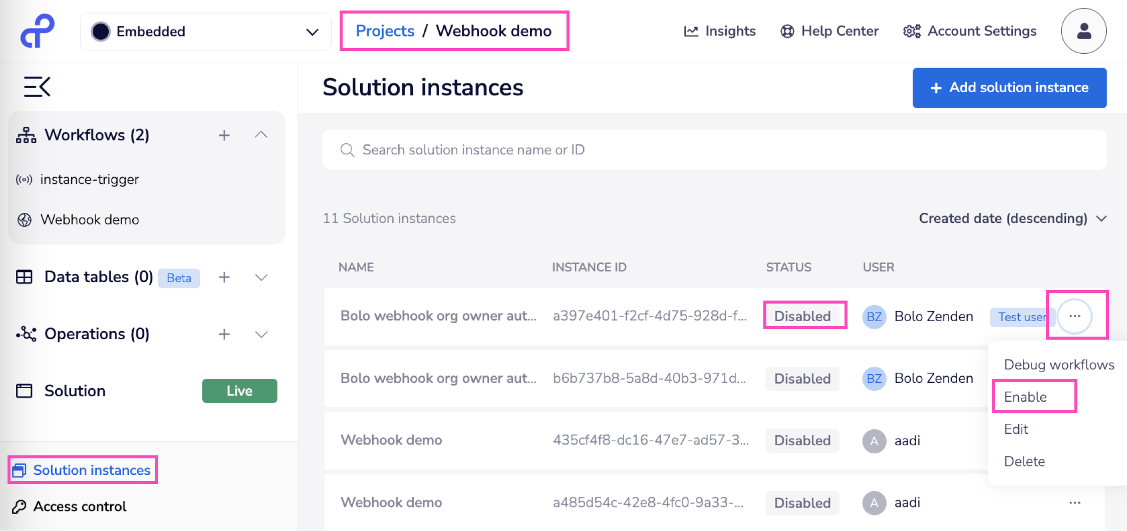 Custom form experience - Delivery methods - Tray.ai Documentation