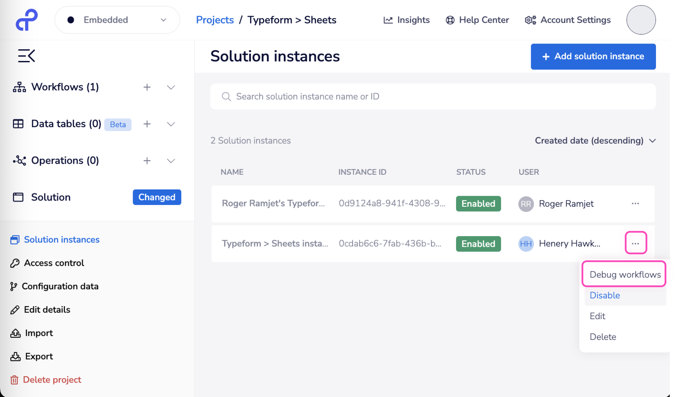 solution-instance-debug-workflows