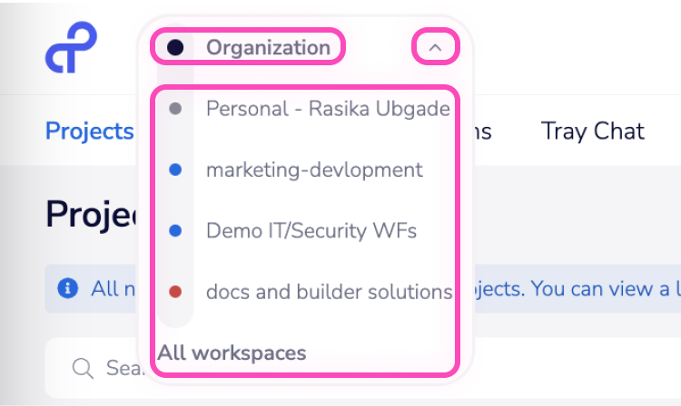 workspaces-personal-org